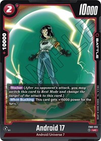 Android 17 - FB01-013 #FB01-013