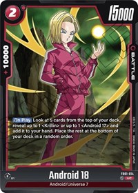 Android 18 - FB01-014 #FB01-014