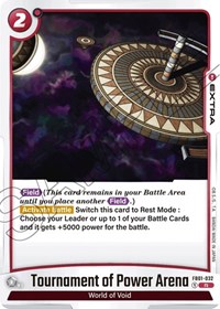 Tournament of Power Arena #FB01-032