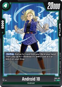 Android 18 - FB01-081 #FB01-081