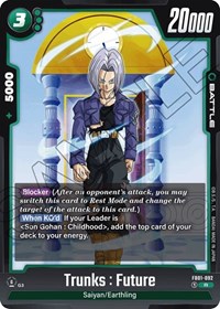 Trunks : Future - FB01-092 #FB01-092