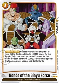 Bonds of the Ginyu Force #FB01-133