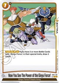 Now You See The Power of the Ginyu Force! #FB01-138