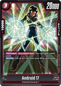 Android 17 (Tournament Pack 01) #FS01-06