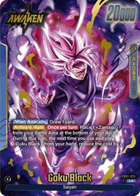 Goku Black - FB01-035 (Alternate Art) #FB01-035