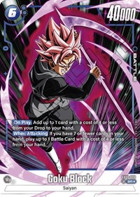 Goku Black - FB01-039 (Alternate Art) #FB01-039