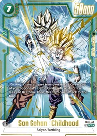 Son Gohan : Childhood - FB01-140 (Alternate Art) #FB01-140