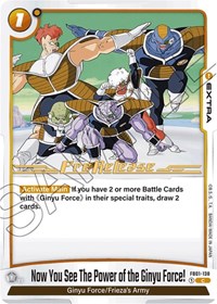 Now You See The Power of the Ginyu Force! #FB01-138