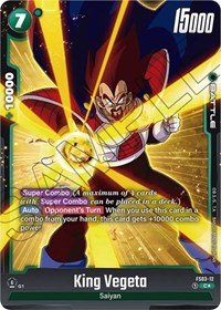 King Vegeta (Bonus Pack Alternate Art) #FS03-12