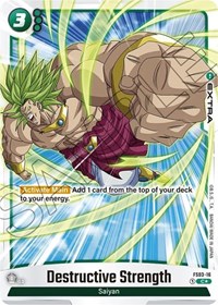 Destructive Strength (Bonus Pack Alternate Art) #FS03-16