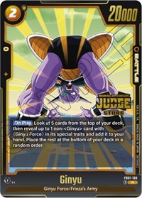 Ginyu - FB01-108 (Judge Pack (Store Judge) 01) #FB01-108