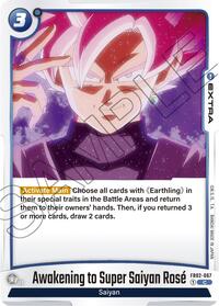 Awakening to Super Saiyan Rose #FB02-067