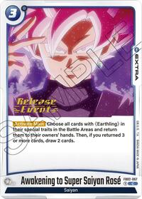 Awakening to Super Saiyan Rose #FB02-067