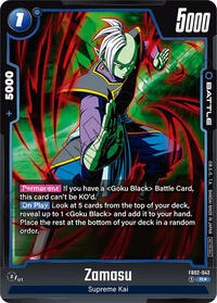 Zamasu - FB02-042 (Championship Pack 01) #FB02-042