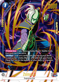 Zamasu - FB02-042 (Championship Pack 01) (Gold) #FB02-042