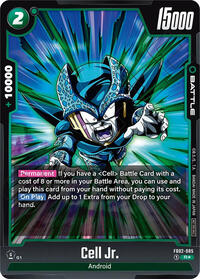 Cell Jr. - FB02-085 (Championship Pack 01) #FB02-085