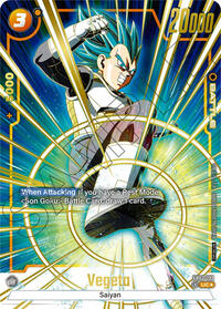 Vegeta - FB02-132 (Championship Pack 01) (Gold) #FB02-132