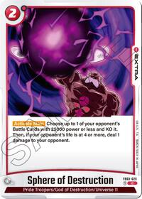Sphere of Destruction #FB03-026