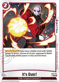 It's Over! - FB03-023 (Championship Pack 02) #FB03-023