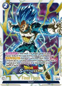Final Flash (Dragon Ball Sparking! ZERO) #FS02-16