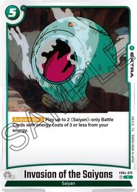 Invasion of the Saiyans #FB04-075
