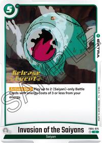 Invasion of the Saiyans #FB04-075