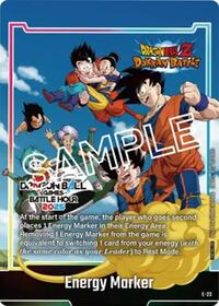 Energy Marker (E-23) (Dragon Ball Games Battle Hour 2025 Promo Card Set) #E-23