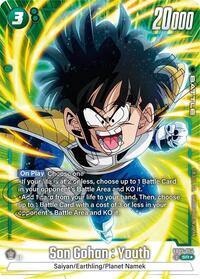 Son Gohan : Youth (Alternate Art) #FB05-054
