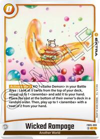 Wicked Rampage #FB05-093