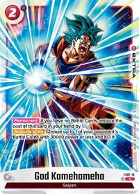 God Kamehameha (Limited Pack 01) #FS01-16