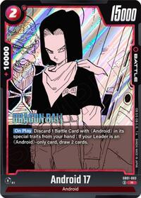Android 17 - SB01-003 #SB01-003