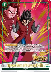 Saiyan Born of Fury and Hate (Bonus Pack Alternate Art) #FS10-17