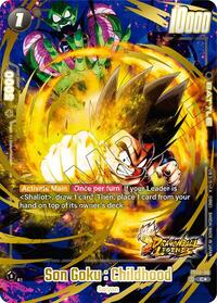 Son Goku : Childhood (Bonus Pack Alternate Art) #FS09-09
