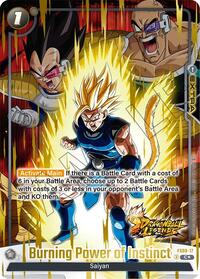 Burning Power of Instinct (Bonus Pack Alternate Art) #FS09-17