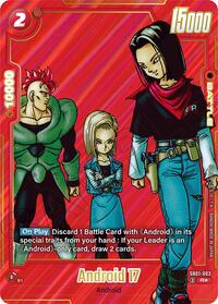 Android 17 - SB01-003 (Alternate Art) #SB01-003