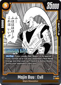 Majin Buu : Evil - SB01-037 #SB01-037