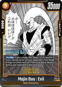 Majin Buu : Evil - SB01-037 #SB01-037