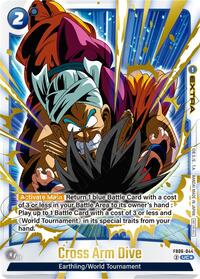 Cross Arm Dive (Limited Pack 02) (Alternate Art) #FB06-044
