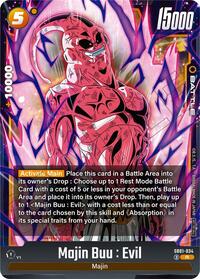 Majin Buu : Evil (Limited Pack 02) #SB01-034