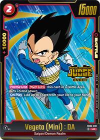 Vegeta (Mini) : DA (Judge Pack (Event Judge) 04) #FB05-018