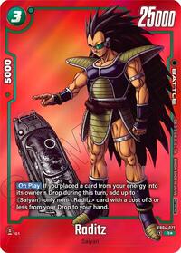 Raditz (Limited Pack MANGA Version 01) #FB04-072