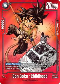 Son Goku : Childhood - SB01-053 (Limited Pack MANGA Version 01) #SB01-053