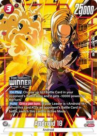Android 18 (Tournament Pack -Winner- 08) #FP-052