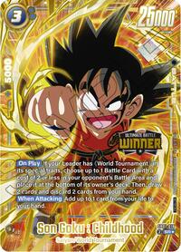 Son Goku : Childhood - SB01-018 (Ultimate Battle 2025 Vol.4 Winner) #SB01-018