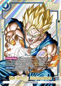 Son Gohan : Adolescence (Alternate Art) #SB02-026