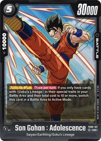 Son Gohan : Adolescence - FB08-107 #FB08-107