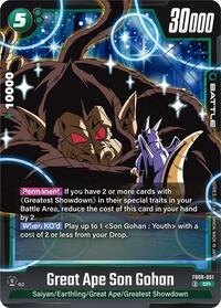 Great Ape Son Gohan #FB08-051