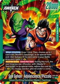Son Gohan : Youth/Piccolo // Son Gohan : Adolescence/Piccolo #FB10-049