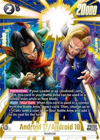 Android 17/Android 18 (Alternate Art) #FB10-102