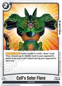 Cell's Solar Flare #FB10-119